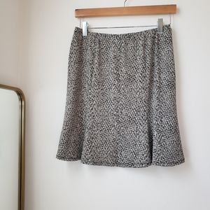 Express Skirt Neutral Print Pattern